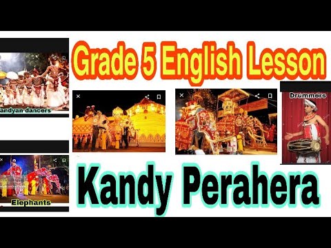 kandy perahera essay in english grade 5