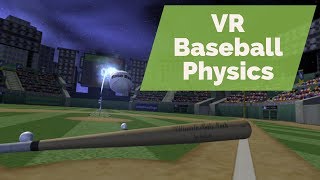 Unity3D Virtual Reality Physics - Baseball / Cricket / Tennis - SteamVR screenshot 4