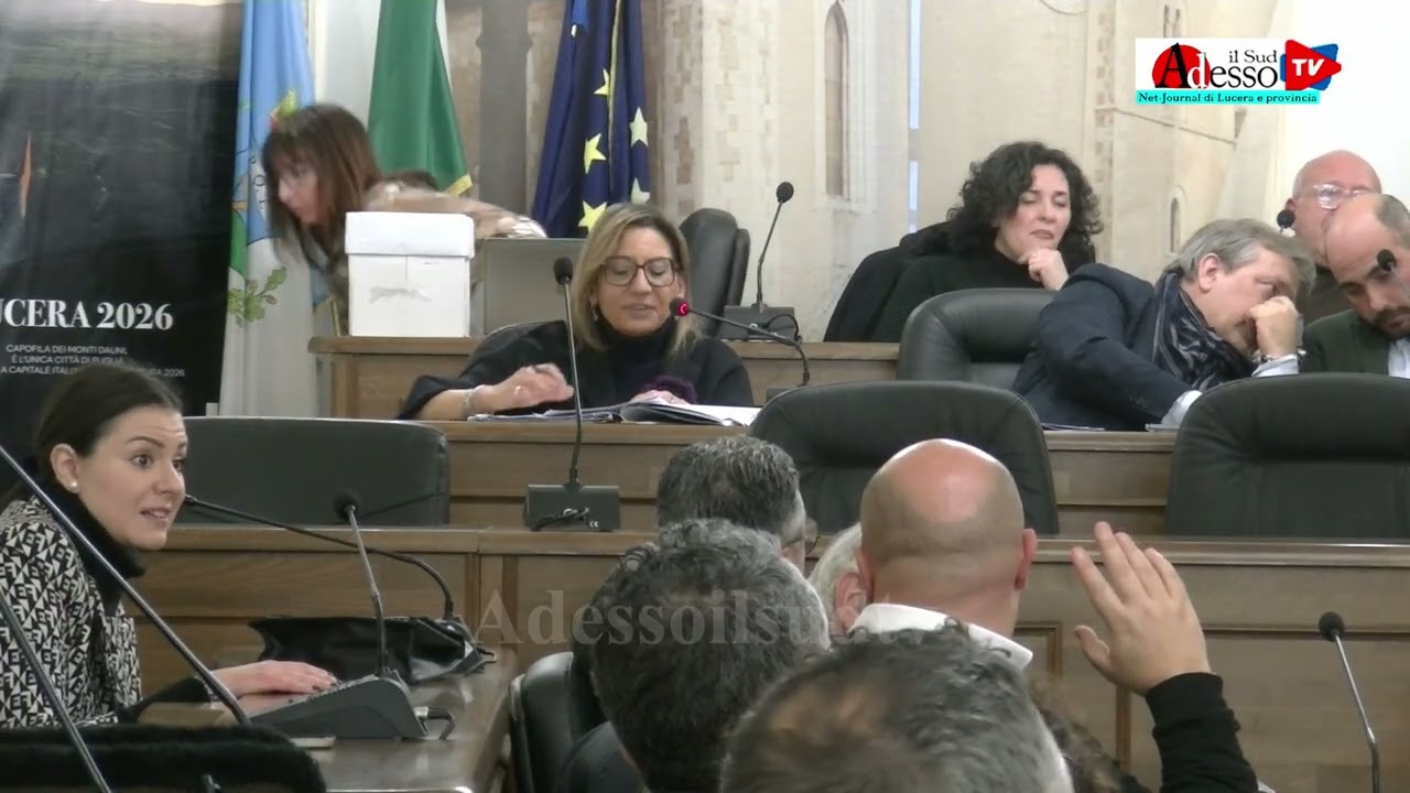 Consiglio comunale di Lucera del 09 Febbraio 2026 3 ª parte