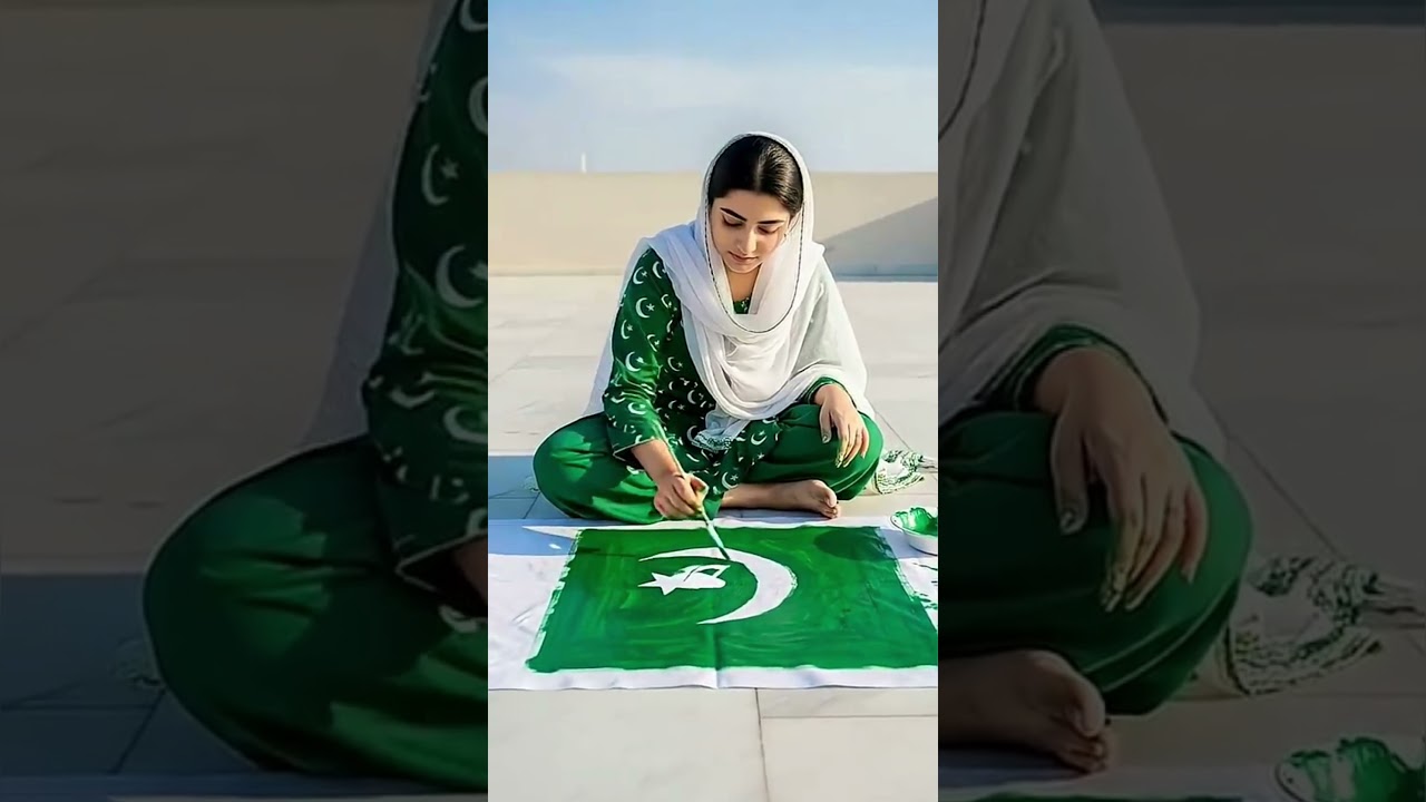 14 August Ka Jazba – Pakistani Larki Ne Dil Jeet Liya