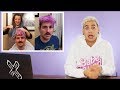 HAIRDRESSER REACTS TO JENNA MARBLES CUTTING AND COLORING JULIENS HAIR! |bradmondo
