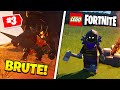 SOHA ne becsüld alá a Brute-ot! | LEGO Fortnite #3