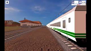 Indonesia train simulator part 1 GamePlay driver train (IOS Android)