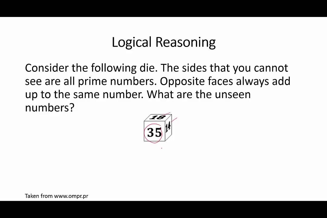 logical reasoning solving a problem
