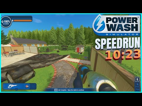 PowerWash Simulator's speedrunning scene puts both time and water under  extreme pressure