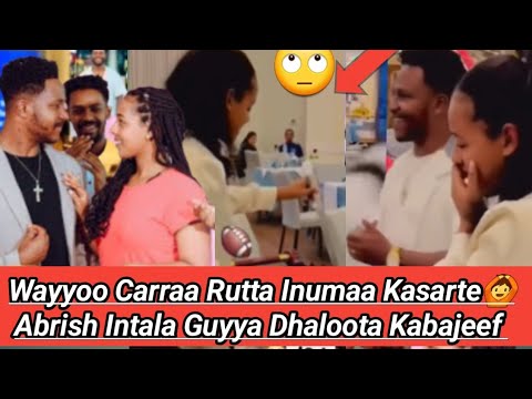 UUU Videon Har A Rutta Inuma Marachaa Abrish Intala Guyya Dhalootaa Kabajeef