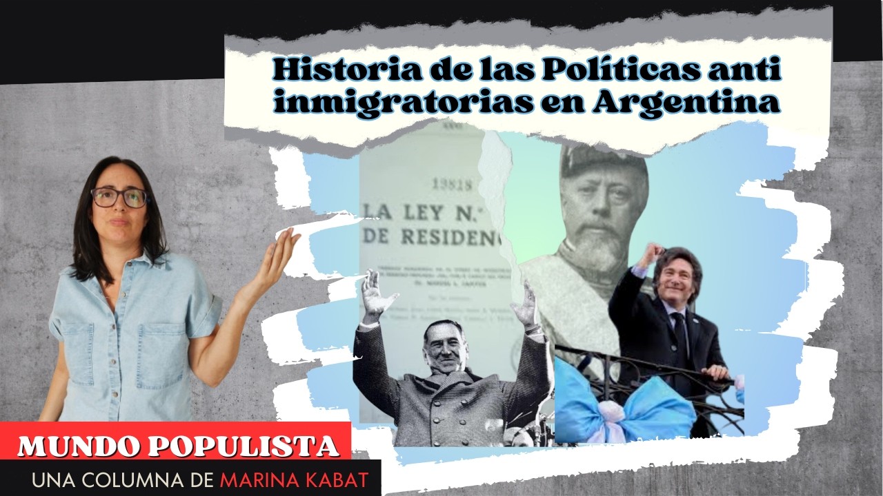 Políticas anti inmigratorias en Argentina