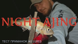 Ловля ставриды с пляжа ночью🎣 Тест приманок MJ LURES👌