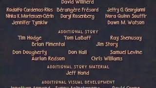 Brother Bear Closing Credits 2003