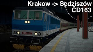 SimRail Multiplayer Drive with the CD163 from Krakow to Sędziszów