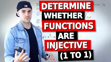 CALC 1000 (Western University) - Injective (One to One) Functions Example - UWO Calculus 1
