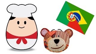 As profissões em português - Vídeo para crianças