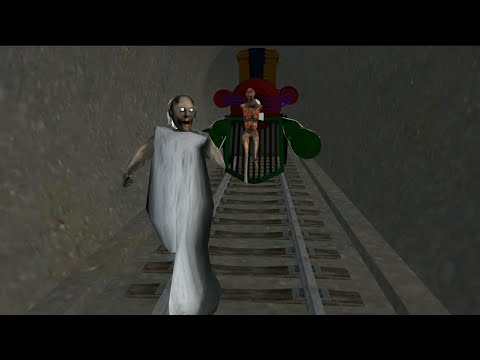 Granny vs The Dark Pursuer vs Train Attack | Horror Animation part 4