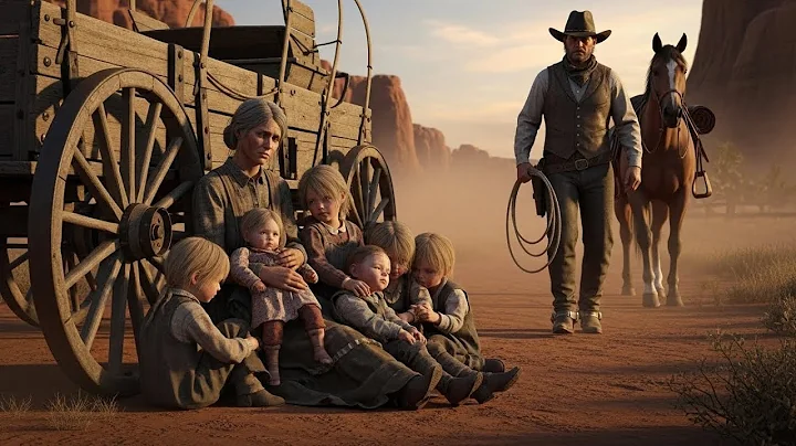 A Pregnant Widow Pulling a Broken Wagon… Until a Cowboy Appeared and Changed Everything
