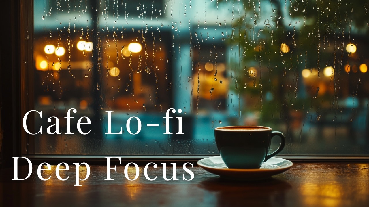 Cozy Cafe Lo-fi ☕ Focus Music for Study & Productivity (1 Hour)
