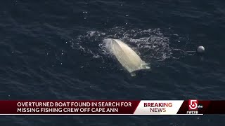Coast Guard searching for missing fishig crew off Cape Ann