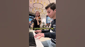 نس م علينا الهوا ب باريس Piano Violin فيروز فيروزيات Pianist France Paris Lebanon لبنان 