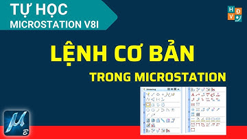 #14 Thực hành lệnh cơ bản trên Microstation v8i cho cán bộ địa chính, quản lý đất đai #HọccùngHải