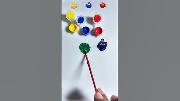 Squid Game Satisfying Color Mixing With Clay #squidgame2 #gonggi #satisfying #colormixing