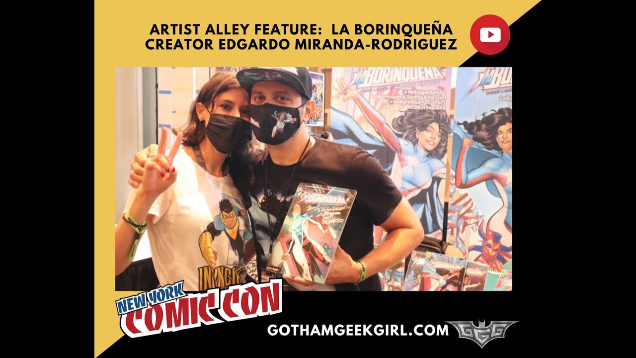 Edgardo Miranda-Rodríguez Talks About His Superhero La Borinqueña