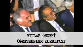 Yillar Önce Öğretmenler Kurultayi... Mücahi̇t Erbakan