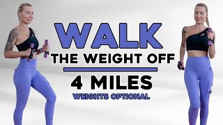 🔥4 MILE FAST WALK🔥 At Home | Fitness Videos🔥