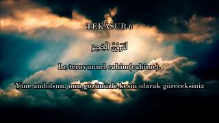 Tekasur SURESİ MEALİ Mishary Rashid Alafasy