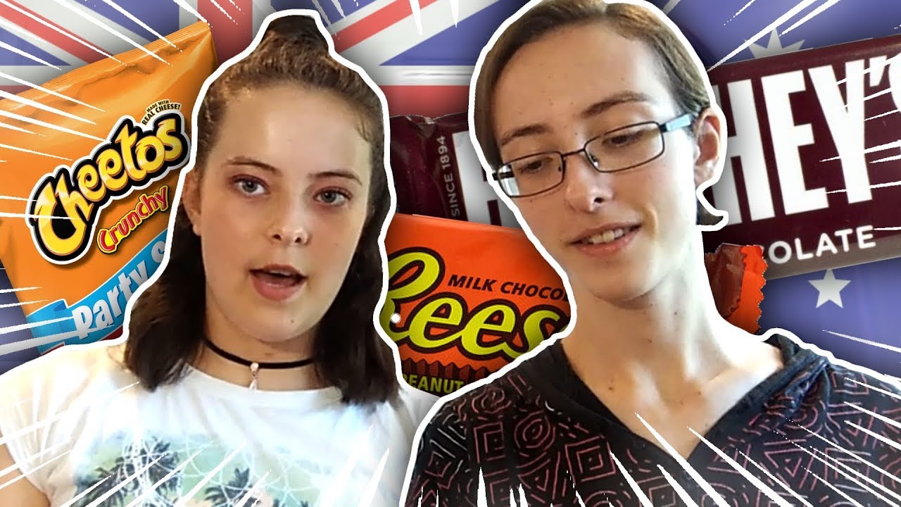 Australians Try American Food... w/ Jessi YouTube
