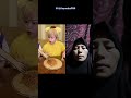 cobain mie kakak dan adik#reaction #food #cosplay
