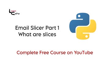 Python Course for Beginners #23 – Project 3 Email Slicer Part 1: What Are Slices? 🚀