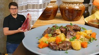 Нежнейшее МЯСО в ГОРШОЧКАХ с КАРТОШКОЙ в ДУХОВКЕ | Очень Вкусный Рецепт ЖАРКОЕ