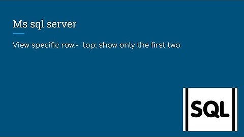 sql server top 10 records