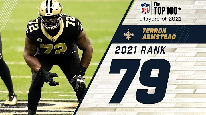 #79 Terron Armstead (LT, Saints) | Top 100 Players...