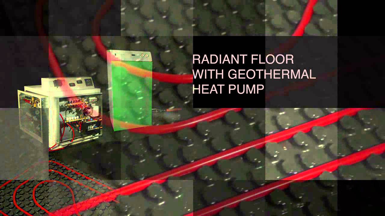 Reetrofit Thermo Hydraulic Geothermal Heating System With Heat
