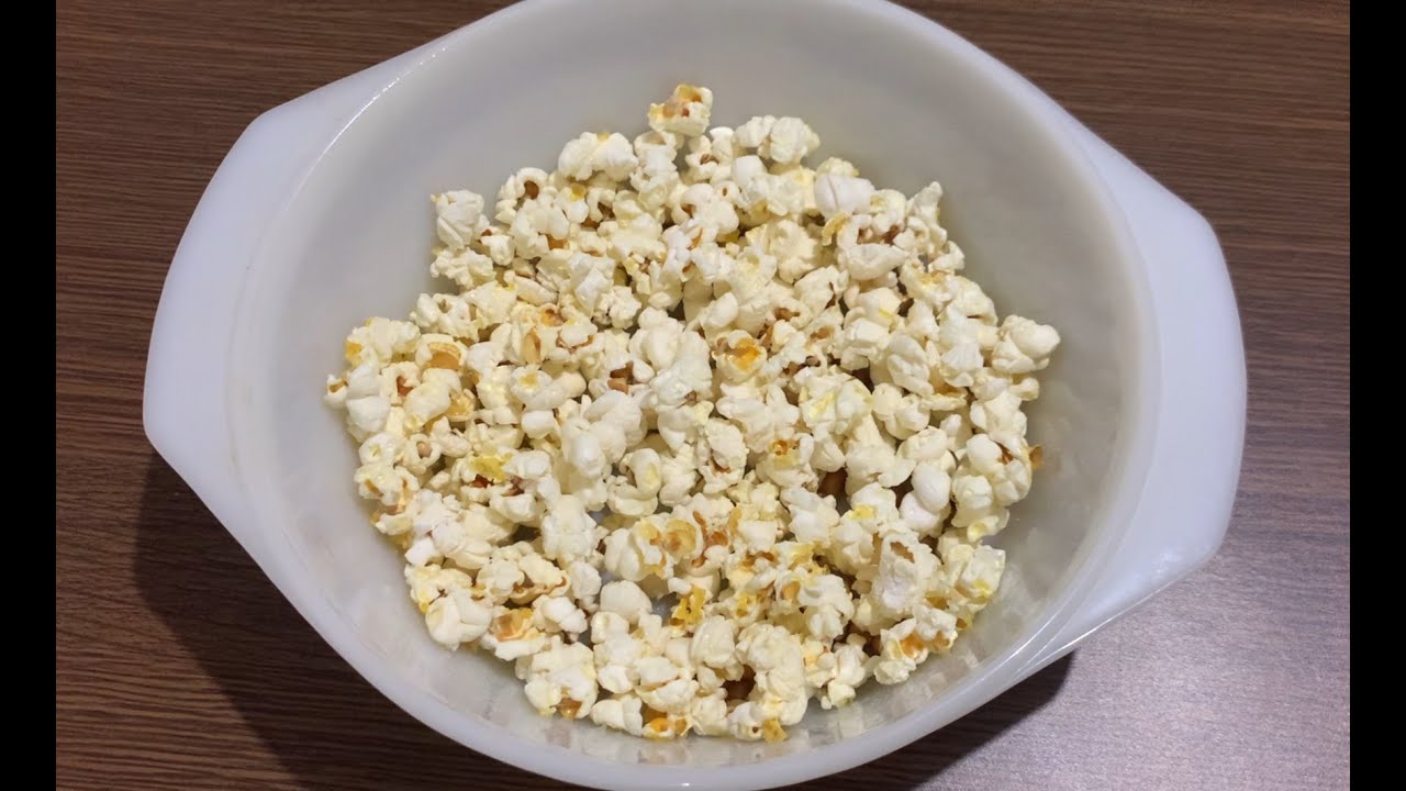 [Masak di Microwave] Bikin Popcorn Instan - YouTube