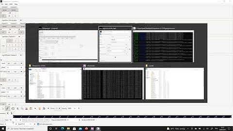 Advanced Gtk+ Sequencer screencast on windows 10
