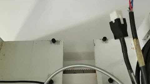 How To Remove And Install The Swinging Spindle CNC Router Gantry -The Sixth Step