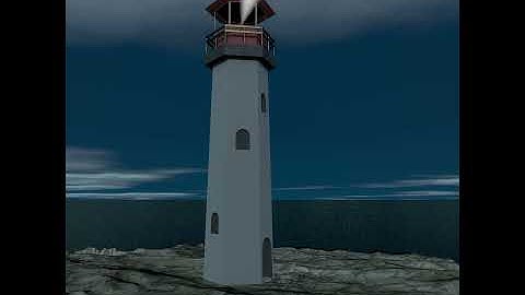Lighthouse Animation Cinema 4D