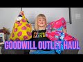Goodwill Outlet Thrift Haul + Try on! Lots of cute Vintage!