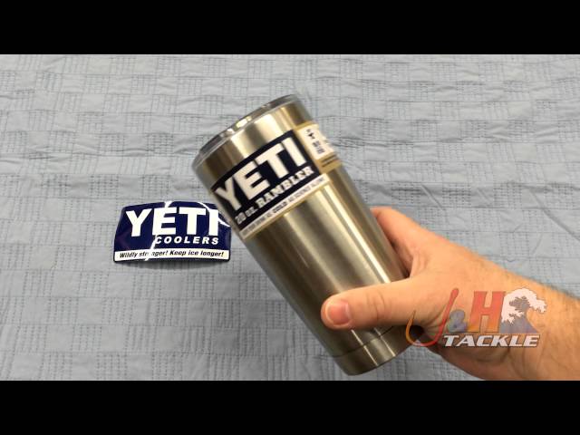  YETI Rambler 20 oz Tumbler, Stainless Steel, Vacuum