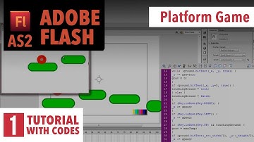 How to make a platform game in AS2 Adobe Flash CS6 (VCAM download) pt.1