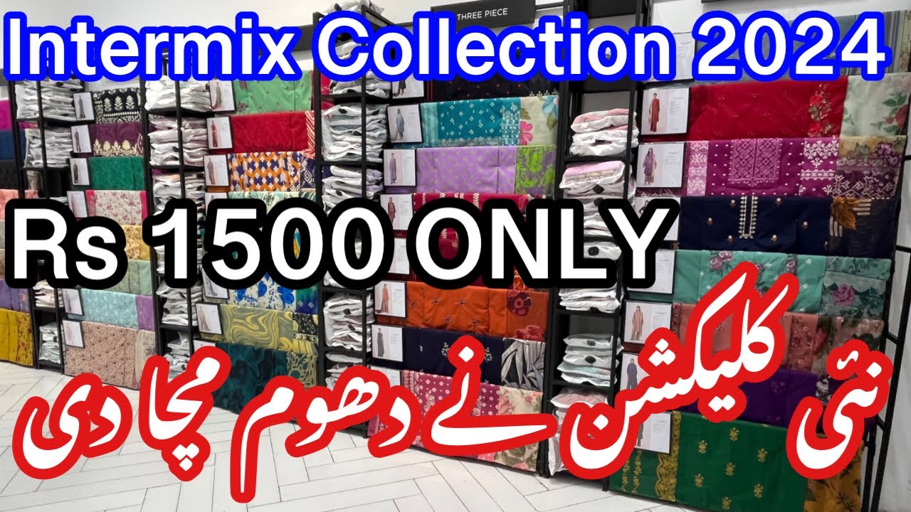 Sapphire Intermix Collection 2024 || New Collection Available ...