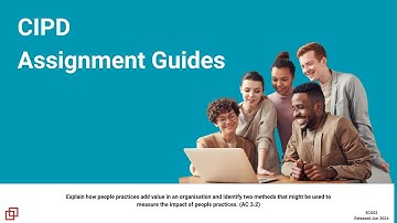 CIPD Level 5 5CO02 3.2 Measure People Practice Impact