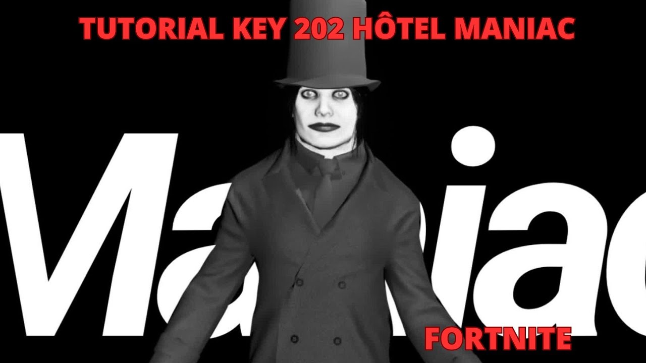 HOTEL MANIAC HORROR MAP CREATIVE FORTNITE TUTORIAL KEY 202 / Tutorial