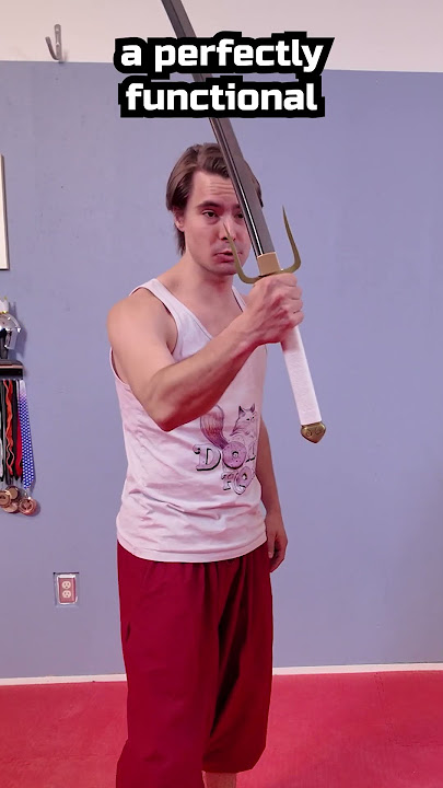 This Anime sword is ALMOST Perfect... #sword #anime #funny