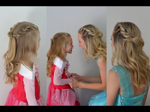 Fast Princess Tiara Hairstyle - YouTube