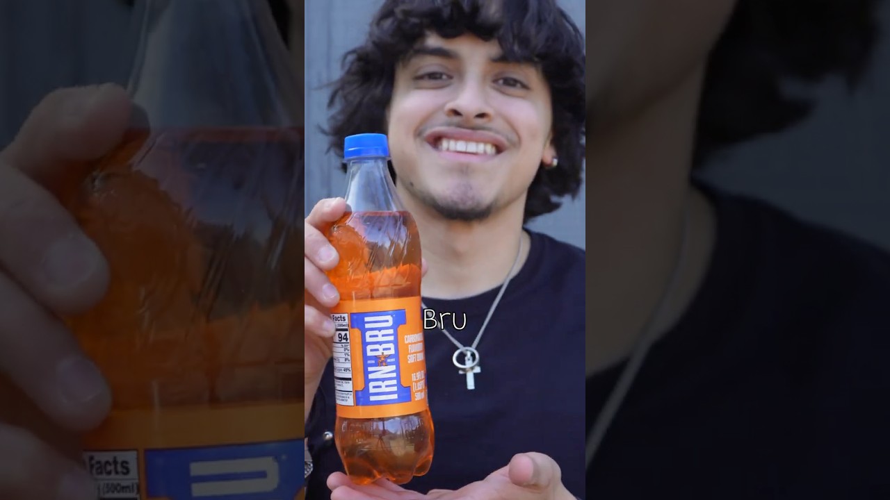 Национальный напиток Шотландии! (IRN BRU)