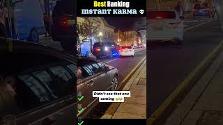 Instant Karma for Ignoring Traffic Rules !😂😂#policecaughtoncamera #trafficviolations #baddrivers