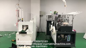 JBZ-OCM 12 High speed intelligent paper cup machine with packing system