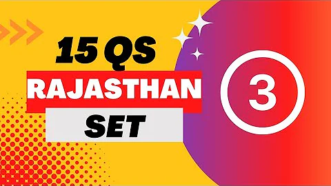 Rajasthan SET 3 | NTA NET | Practice Questions | Team TES